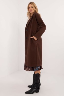 Płaszcz Damski Model TW-PL-BI-7298-2.14 Brown - Och Bella