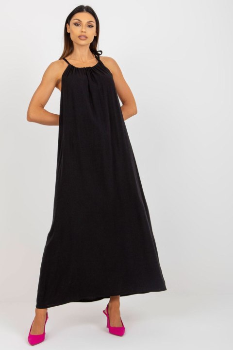 Sukienka Model TW-SK-BE-203D.38P Black - Och Bella Sukienka Model TW-SK-BE-203D.38P Black - Och Bella