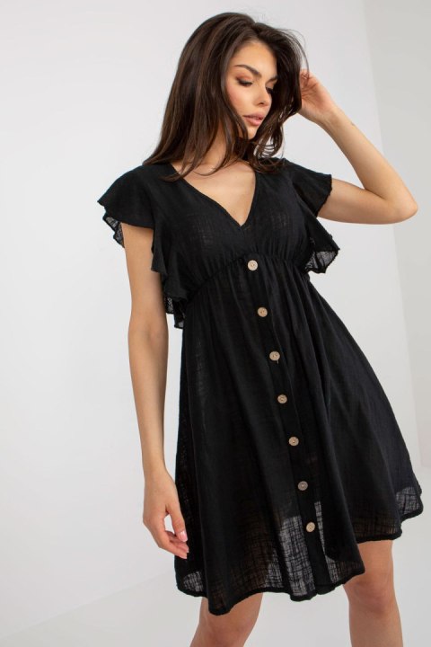 Sukienka Model TW-SK-BI-26735.56 Black - Och Bella Sukienka Model TW-SK-BI-26735.56 Black - Och Bella