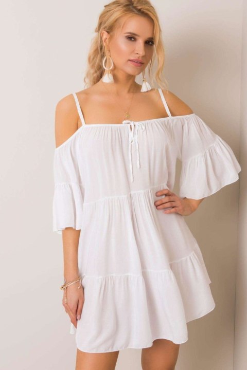 Sukienka Model TW-SK-BI-80840.20 White - Och Bella Sukienka Model TW-SK-BI-80840.20 White - Och Bella