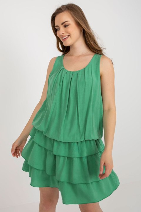 Sukienka Model TW-SK-BI-8139.44 Green - Och Bella Sukienka Model TW-SK-BI-8139.44 Green - Och Bella