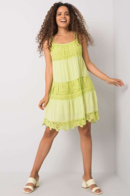 Sukienka Model TW-SK-BI-81593.28 Limonka - Och Bella