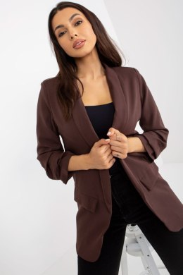 Żakiet Model TW-ZT-BI-22520.14 Dark Brown - Och Bella
