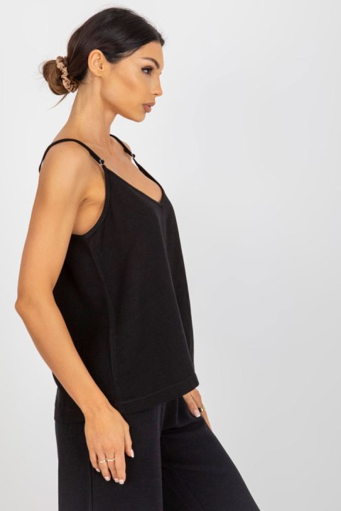 Koszulka Top Model TW-TP-BE-A290.33P Black - Och Bella Koszulka Top Model TW-TP-BE-A290.33P Black - Och Bella