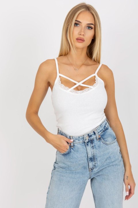 Koszulka Top Model TW-TP-OB032.50 White - Och Bella Koszulka Top Model TW-TP-OB032.50 White - Och Bella
