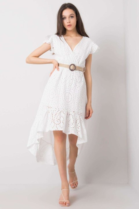 Sukienka Model TW-SK-BI-25482.20 White - Och Bella Sukienka Model TW-SK-BI-25482.20 White - Och Bella