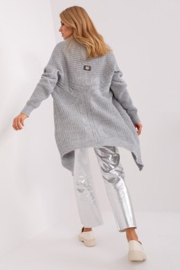 Sweter Kardigan Model TW-SW-BI-305.99P Grey - Och Bella