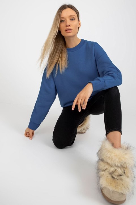 Bluza Damska Model RV-BL-8360.80P Dark Blue - Relevance Bluza Damska Model RV-BL-8360.80P Dark Blue - Relevance