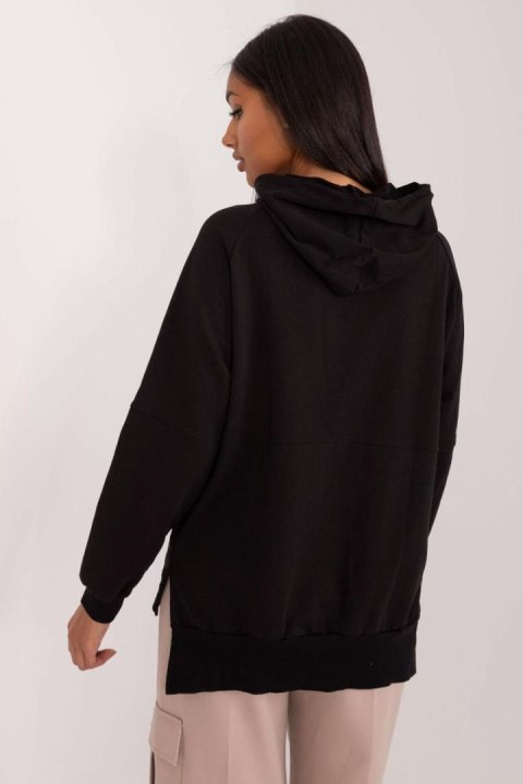 Bluza Damska Model RV-BL-9043.19 Black - Relevance Bluza Damska Model RV-BL-9043.19 Black - Relevance