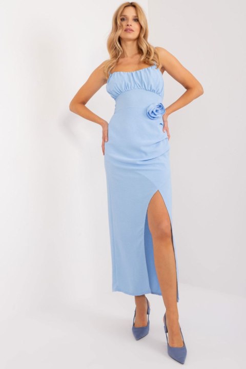 Sukienka Model DHJ-SK-18992.16X Light Blue - Italy Moda Sukienka Model DHJ-SK-18992.16X Light Blue - Italy Moda