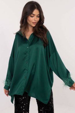 Koszula Damska Model DHJ-KS-16879.37 Dark Green - Italy Moda