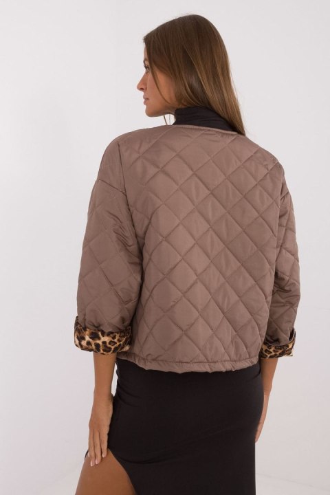 Kurtka Damska Model DHJ-KR-A8357.50 Dark Beige - Italy Moda Kurtka Damska Model DHJ-KR-A8357.50 Dark Beige - Italy Moda