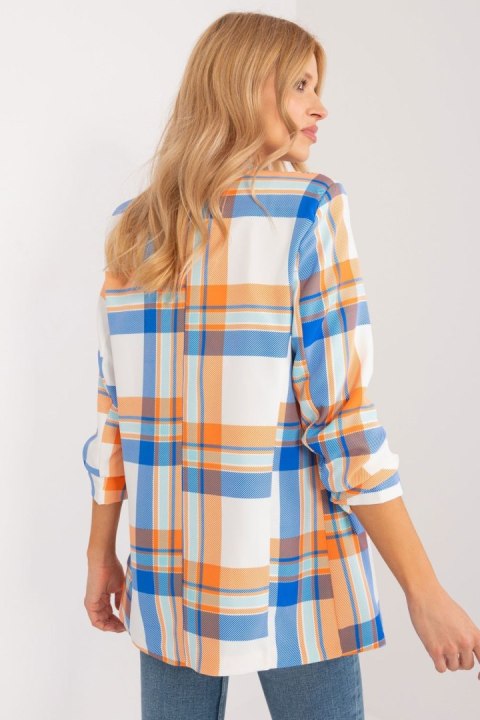Marynarka Model DHJ-MA-18922.43 Orange - Italy Moda Marynarka Model DHJ-MA-18922.43 Orange - Italy Moda