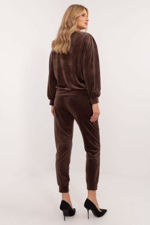 Spodnie Komplet Model DHJ-KMPL-8655-1.67 Brown - Italy Moda Spodnie Komplet Model DHJ-KMPL-8655-1.67 Brown - Italy Moda