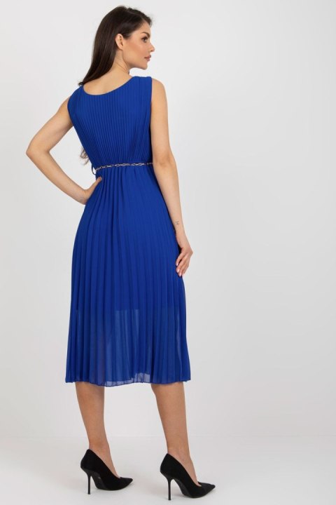 Sukienka Model DHJ-SK-13168.21X Cobalt - Italy Moda Sukienka Model DHJ-SK-13168.21X Cobalt - Italy Moda
