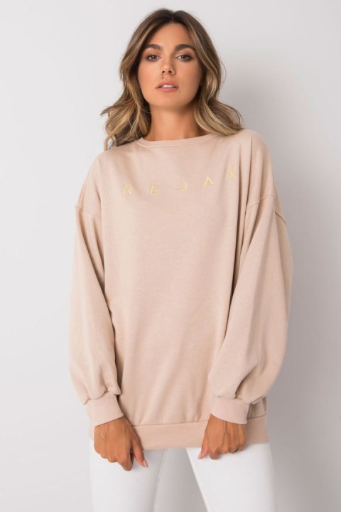 Bluza Damska Model EM-BL-536/2.04 Beige - Ex Moda Bluza Damska Model EM-BL-536/2.04 Beige - Ex Moda