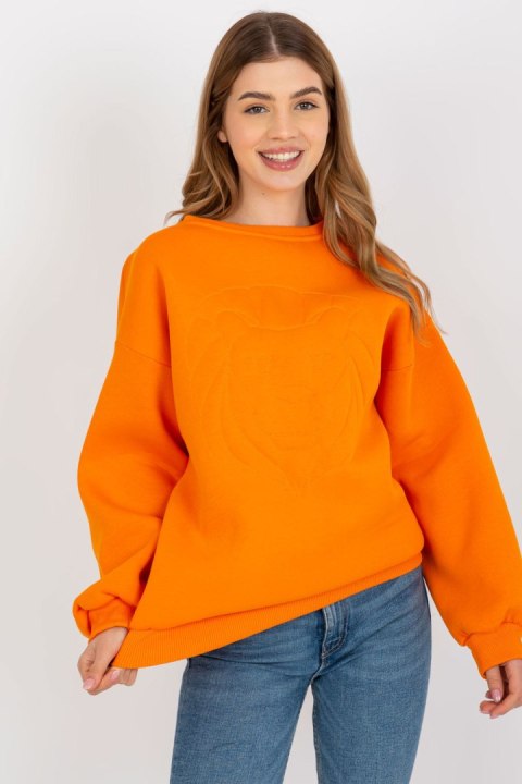 Bluza Damska Model EM-BL-617-4.41P Orange - Ex Moda Bluza Damska Model EM-BL-617-4.41P Orange - Ex Moda
