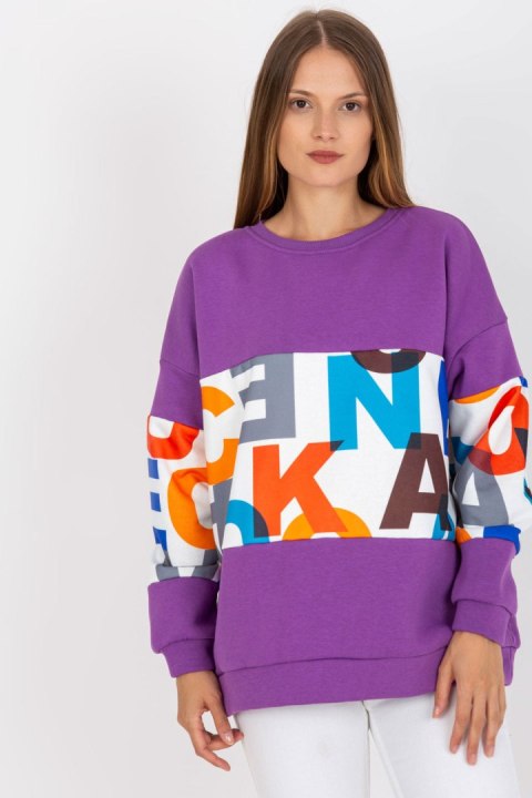 Bluza Damska Model EM-BL-627.91 Violet - Ex Moda Bluza Damska Model EM-BL-627.91 Violet - Ex Moda