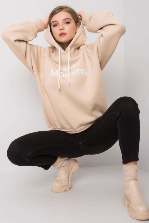 Bluza Damska Model EM-BL-651/1.21X Beige - Ex Moda Bluza Damska Model EM-BL-651/1.21X Beige - Ex Moda