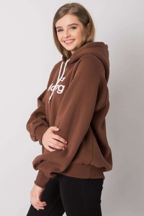 Bluza Damska Model EM-BL-651/1.21X Brown - Ex Moda Bluza Damska Model EM-BL-651/1.21X Brown - Ex Moda