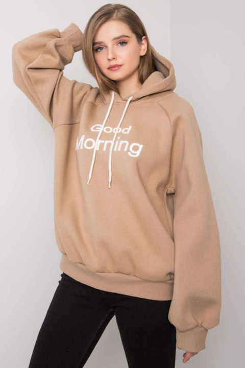 Bluza Damska Model EM-BL-651/1.21X Dark Beige - Ex Moda Bluza Damska Model EM-BL-651/1.21X Dark Beige - Ex Moda