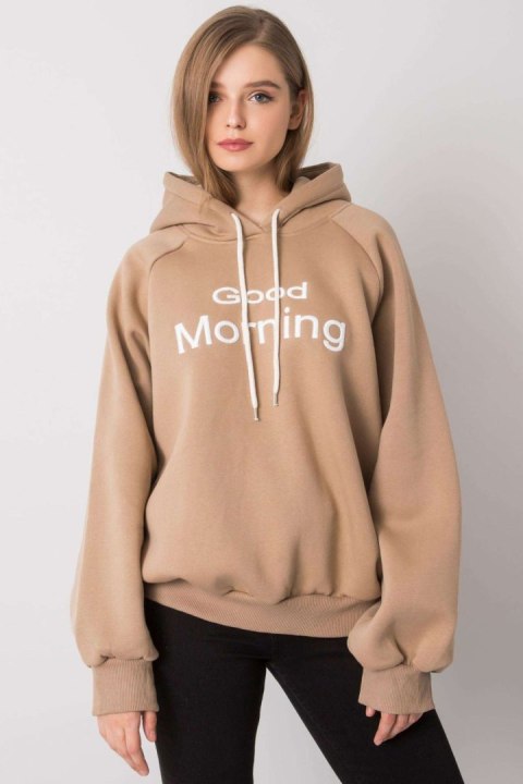 Bluza Damska Model EM-BL-651/1.21X Dark Beige - Ex Moda Bluza Damska Model EM-BL-651/1.21X Dark Beige - Ex Moda