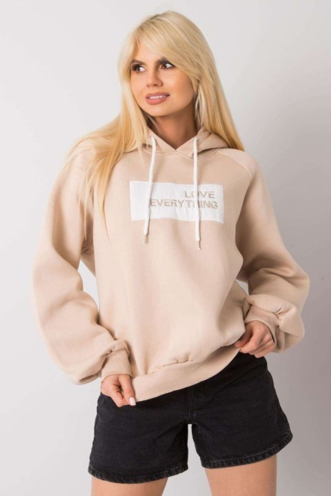 Bluza Damska Model EM-BL-651/2.41X Beige - Ex Moda Bluza Damska Model EM-BL-651/2.41X Beige - Ex Moda