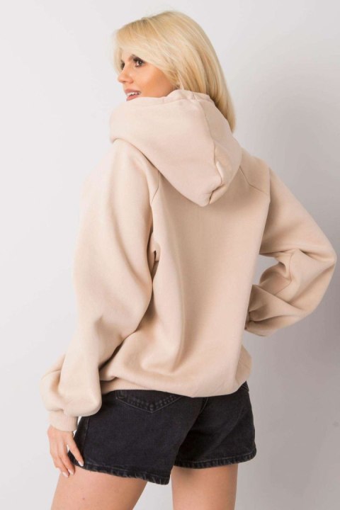 Bluza Damska Model EM-BL-651/2.41X Beige - Ex Moda Bluza Damska Model EM-BL-651/2.41X Beige - Ex Moda