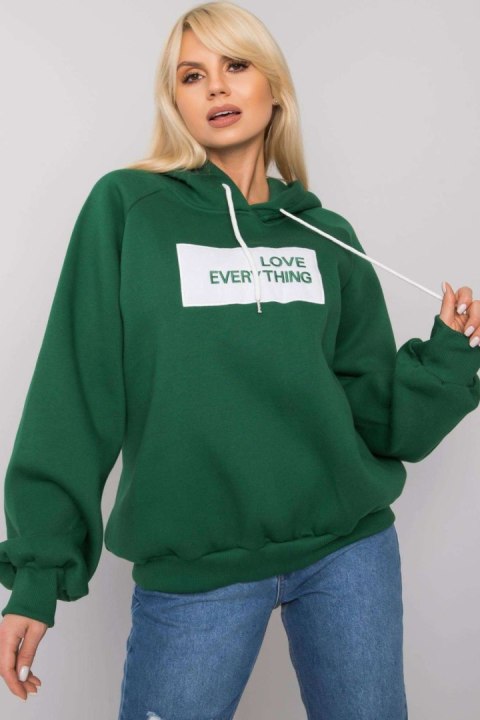 Bluza Damska Model EM-BL-651/2.41X Dark Green - Ex Moda Bluza Damska Model EM-BL-651/2.41X Dark Green - Ex Moda