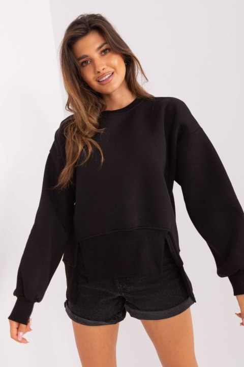 Bluza Damska Model EM-BL-757.83P Black - Ex Moda Bluza Damska Model EM-BL-757.83P Black - Ex Moda