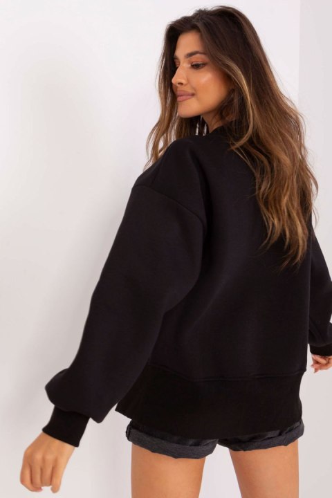 Bluza Damska Model EM-BL-757.83P Black - Ex Moda Bluza Damska Model EM-BL-757.83P Black - Ex Moda