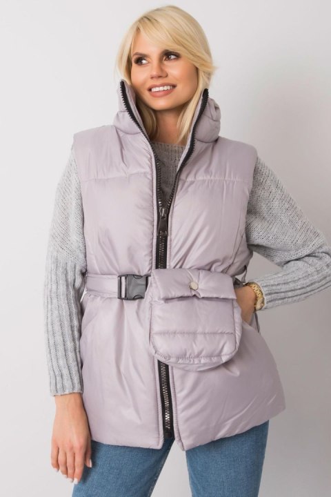 Kamizelka Model EM-KZ-611.40X Grey - Ex Moda Kamizelka Model EM-KZ-611.40X Grey - Ex Moda