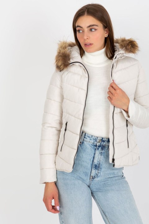 Kurtka Damska Model NM-KR-P22-6627.18P White - NM Kurtka Damska Model NM-KR-P22-6627.18P White - NM