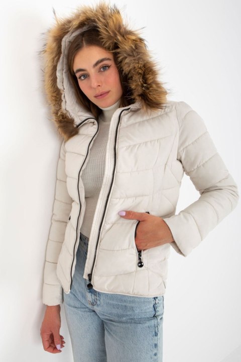 Kurtka Damska Model NM-KR-P22-6627.18P White - NM Kurtka Damska Model NM-KR-P22-6627.18P White - NM