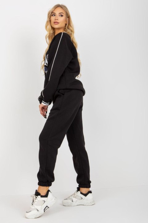 Spodnie Komplet Model EM-KMPL-769.19X Black - Ex Moda Spodnie Komplet Model EM-KMPL-769.19X Black - Ex Moda