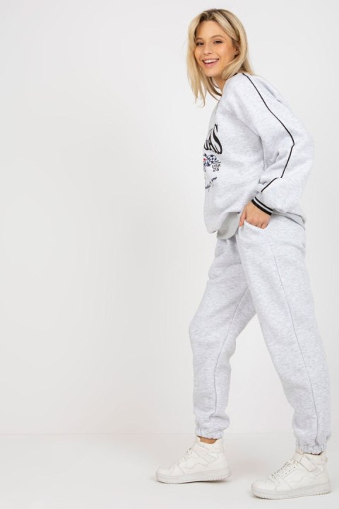 Spodnie Komplet Model EM-KMPL-769.19X Light Grey - Ex Moda Spodnie Komplet Model EM-KMPL-769.19X Light Grey - Ex Moda
