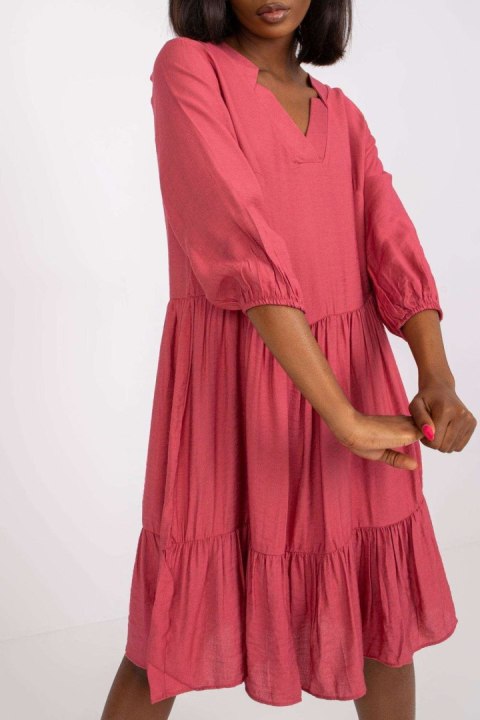 Sukienka Model EM-SK-004.06 Dark Pink - Ex Moda Sukienka Model EM-SK-004.06 Dark Pink - Ex Moda