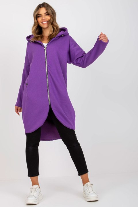 Bluza Damska Model RV-BL-4858-1.99P Violet - Rue Paris Bluza Damska Model RV-BL-4858-1.99P Violet - Rue Paris
