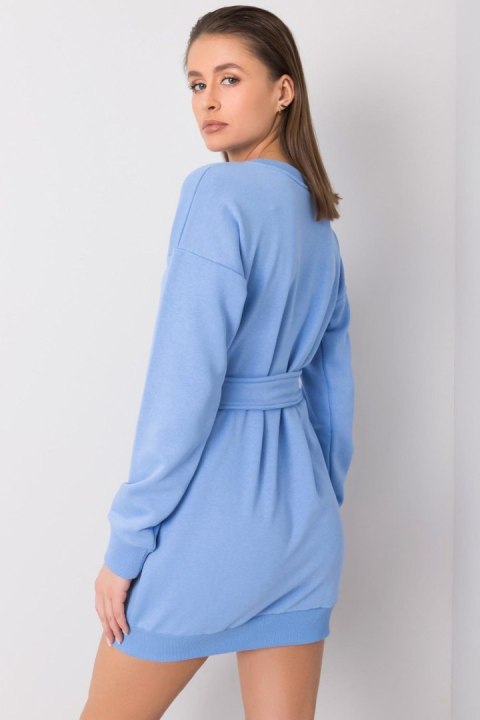 Sukienka Model RV-SK-6179.09 Blue - Rue Paris Sukienka Model RV-SK-6179.09 Blue - Rue Paris