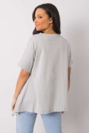 T-shirt Damski Model 157-TS-4380.86 Light Grey - Rue Paris