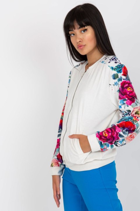 Bluza Damska Model RV-BL-8235.38 White - Rue Paris Bluza Damska Model RV-BL-8235.38 White - Rue Paris