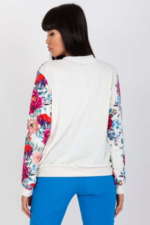 Bluza Damska Model RV-BL-8235.38 White - Rue Paris Bluza Damska Model RV-BL-8235.38 White - Rue Paris