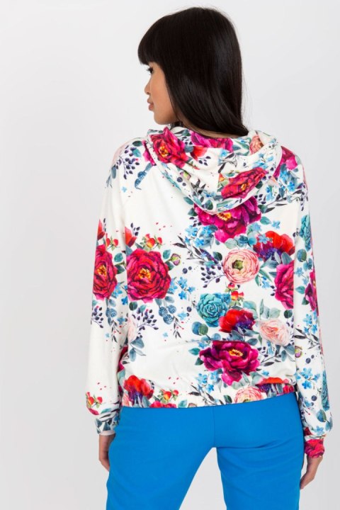 Bluza Damska Model RV-BL-8143.83P White/Red - Rue Paris Bluza Damska Model RV-BL-8143.83P White/Red - Rue Paris