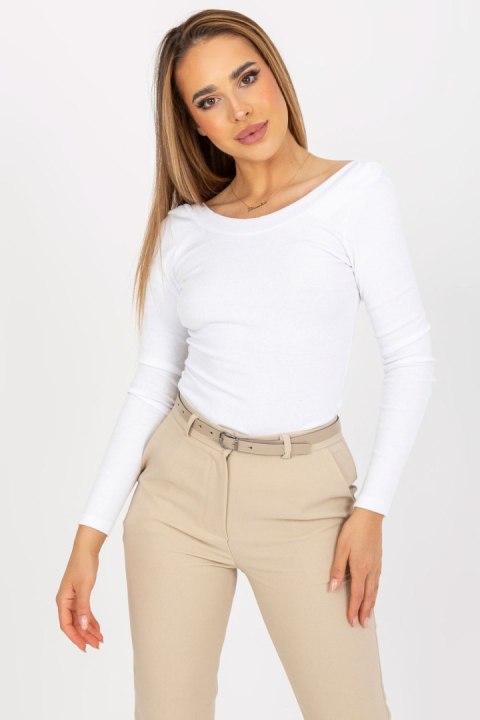 Bluzka Model RV-BZ-8006.24 White - Rue Paris Bluzka Model RV-BZ-8006.24 White - Rue Paris