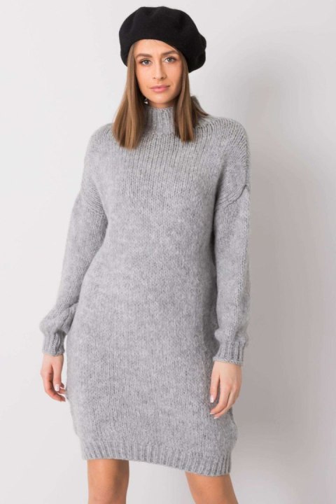 Sukienka Model LC-SW-3018.97P Grey - Rue Paris Sukienka Model LC-SW-3018.97P Grey - Rue Paris