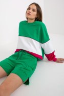 Szorty Damskie Model RV-SN-7995.14 Green - Rue Paris