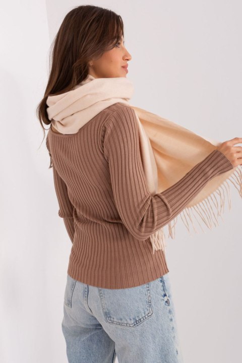 Szalik Model AT-SZ-23185.62P Light Beige - AT Szalik Model AT-SZ-23185.62P Light Beige - AT