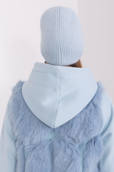 Czapka Model AT-CZ-2328.11P Light Blue - AT Czapka Model AT-CZ-2328.11P Light Blue - AT