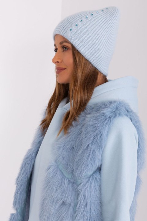 Czapka Model AT-CZ-2328.11P Light Blue - AT Czapka Model AT-CZ-2328.11P Light Blue - AT