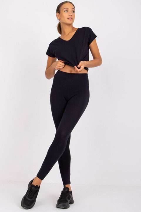 Legginsy Model AP-LG-A-002 Navy - BFG Legginsy Model AP-LG-A-002 Navy - BFG